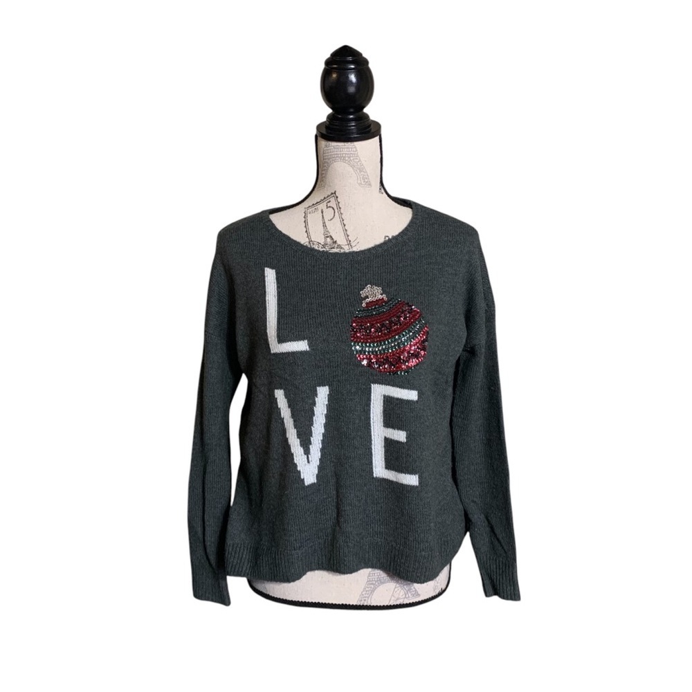 Abercrombie and Fitch M Christmas sweater